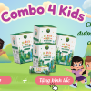 Combo 4 hộp tinh bột kháng Dr. Ruột Kids 18%