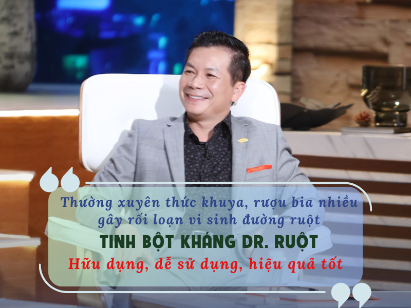 Shark Hưng đầu tư cho Tinh Bột Kháng